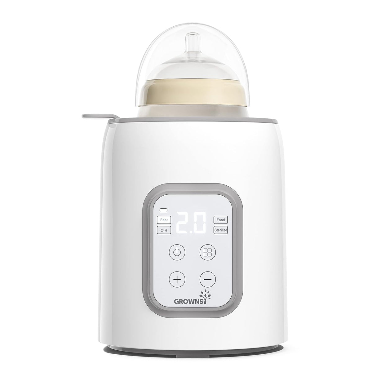 Bottle Warmer, GROWNSY 8-in-1 Fast Baby Milk Warmer with Timer for Breastmilk or Formula, Accurate