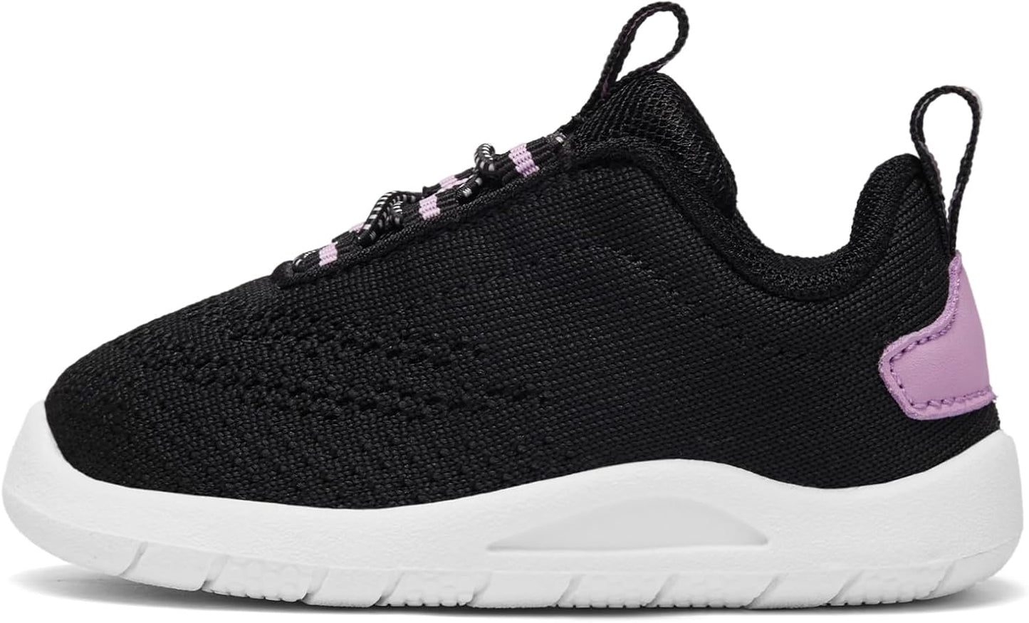 MORENDL Toddler Slip On Sneakers Baby Walking Shoes Non-Slip Breathable Unisex Pink Mesh Lace-Up
