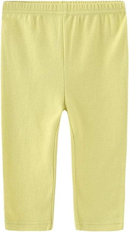 Unisex Newborn Baby Cotton 4-Pack Pants Embroidery Pringting Casual Leggings 0-24 Months for Boys