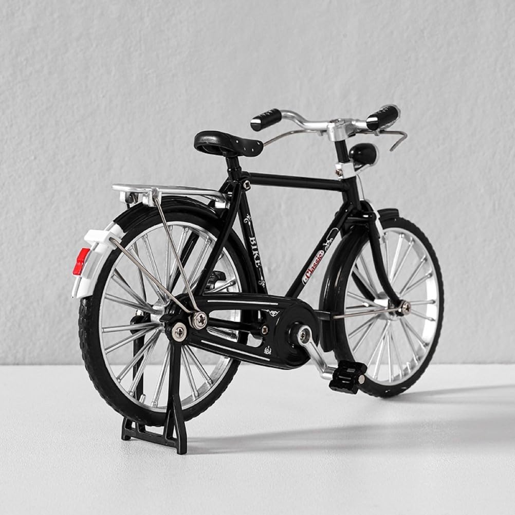 Miniature Alloy Bicycle Collections Bookshelf Decor, Metal Art Home Accessories, Desk Accessories