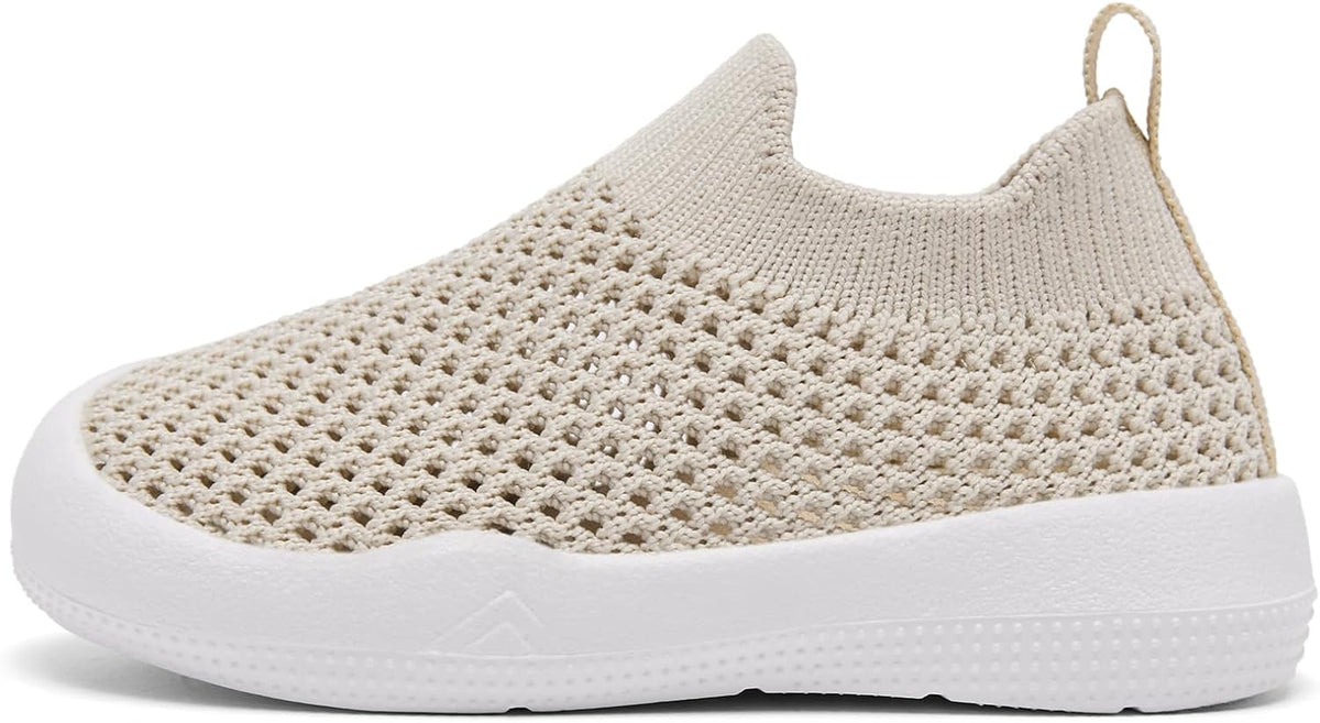 Eashi Baby Boy Girl Non-Skid Indoor Infant Walking Shoes Breathable Warm Elastic Sock Shoes with