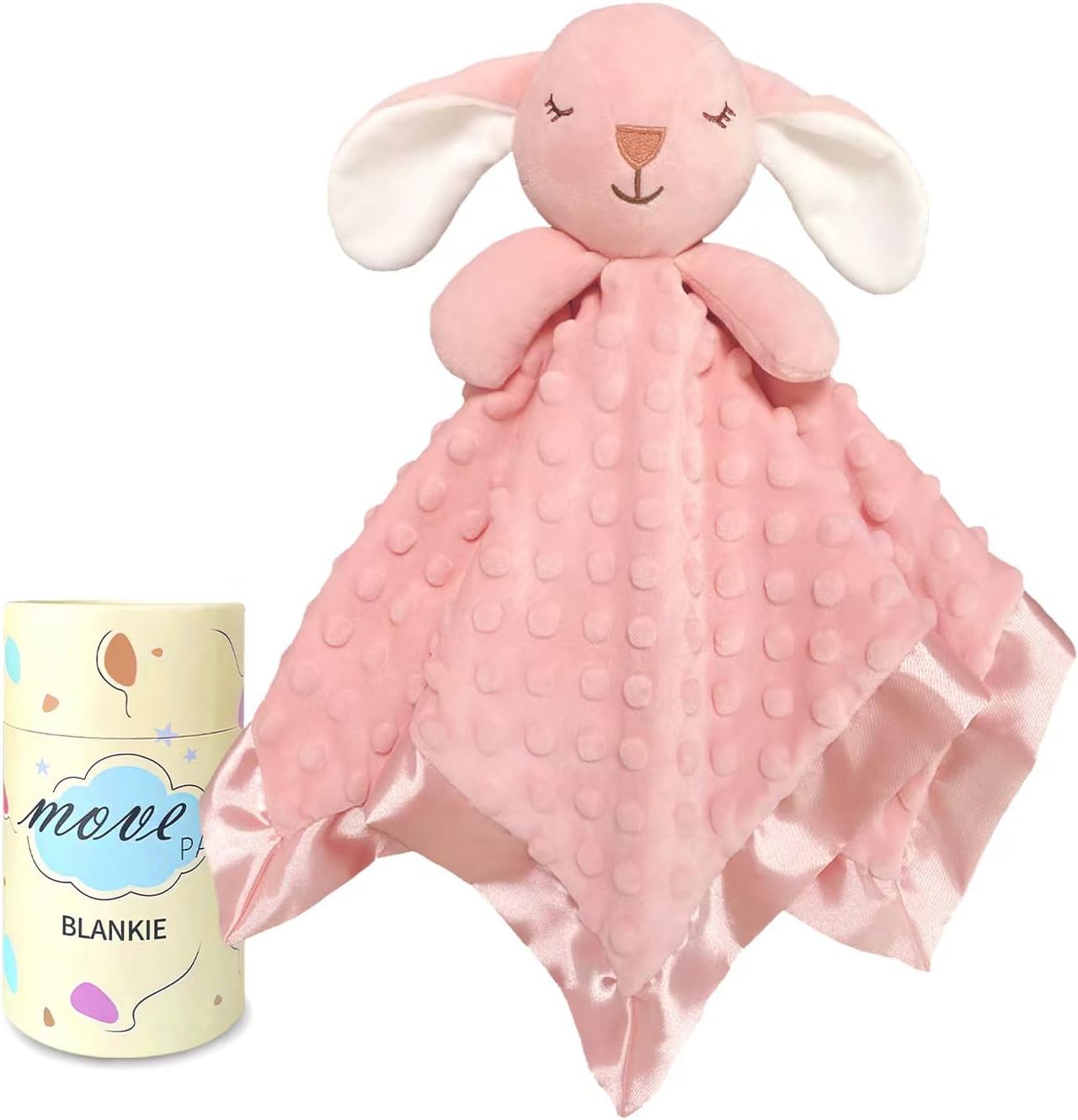 Loveys for Babies, Soft Baby Security Blanket Lovies for Babies, Stuffed Animals Blankie for