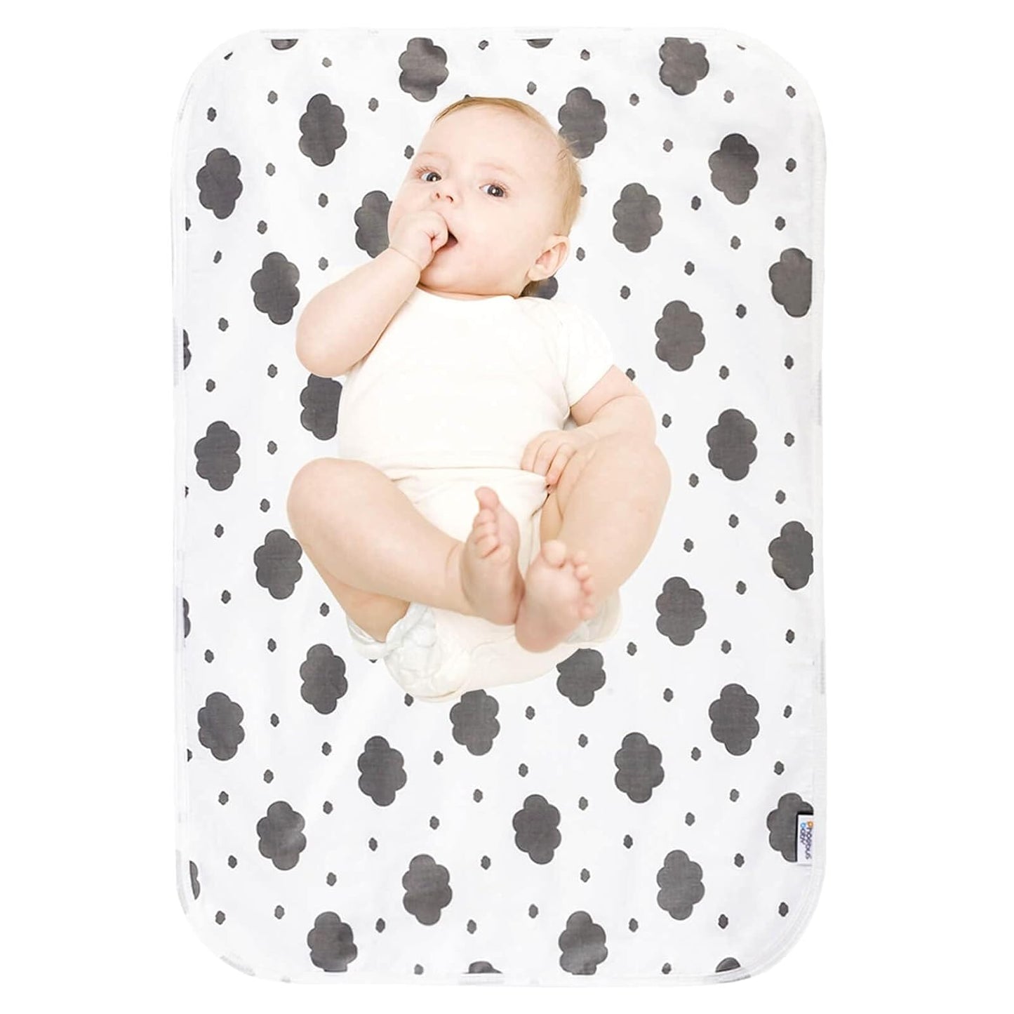 Baby Diaper Changing Pad, 21 5/8" x 31.5" Waterproof Changing Pad Liners - Reusable Soft and