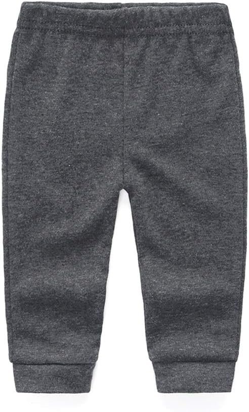 Unisex Newborn Baby Cotton 4-Pack Pants Embroidery Pringting Casual Leggings 0-24 Months for Boys
