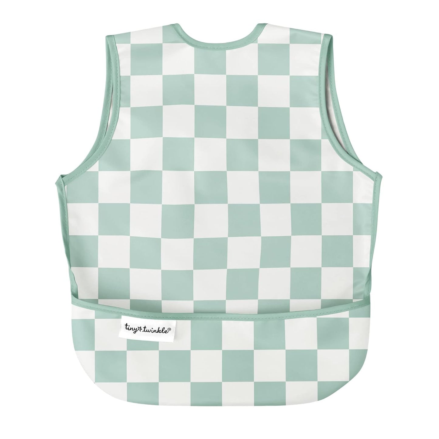 Tiny Twinkle Mess Proof Baby Bib - Waterproof & Lightweight Baby-Led Weaning Apron | 100% Recycled