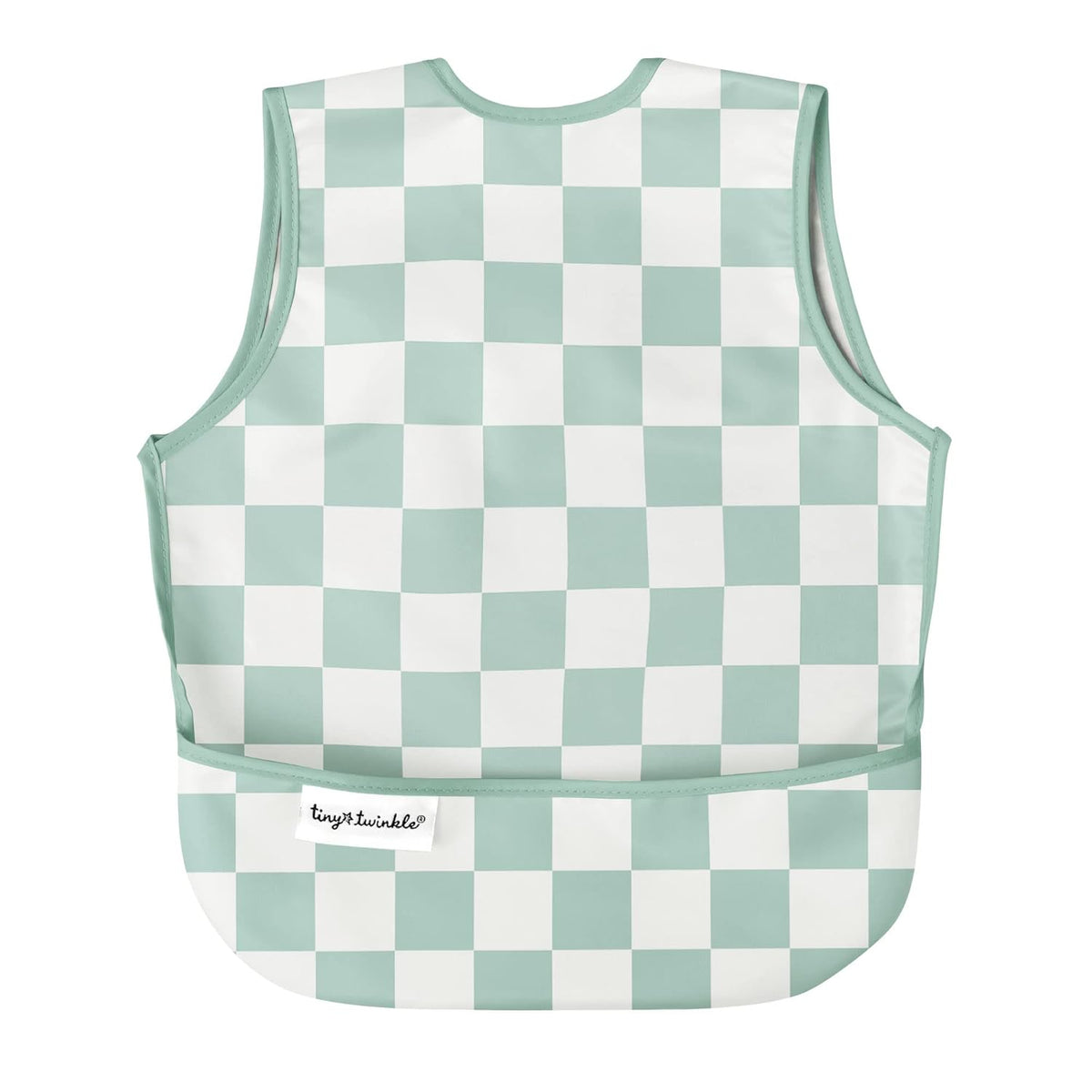 Tiny Twinkle Mess Proof Baby Bib - Waterproof & Lightweight Baby-Led Weaning Apron | 100% Recycled