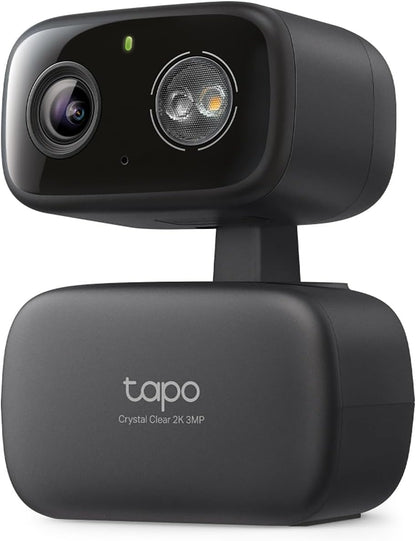 Tapo 2K 3MP Pan/Tilt Indoor/Outdoor Security Camera, Free Person/Baby Cry Detect & Motion Track