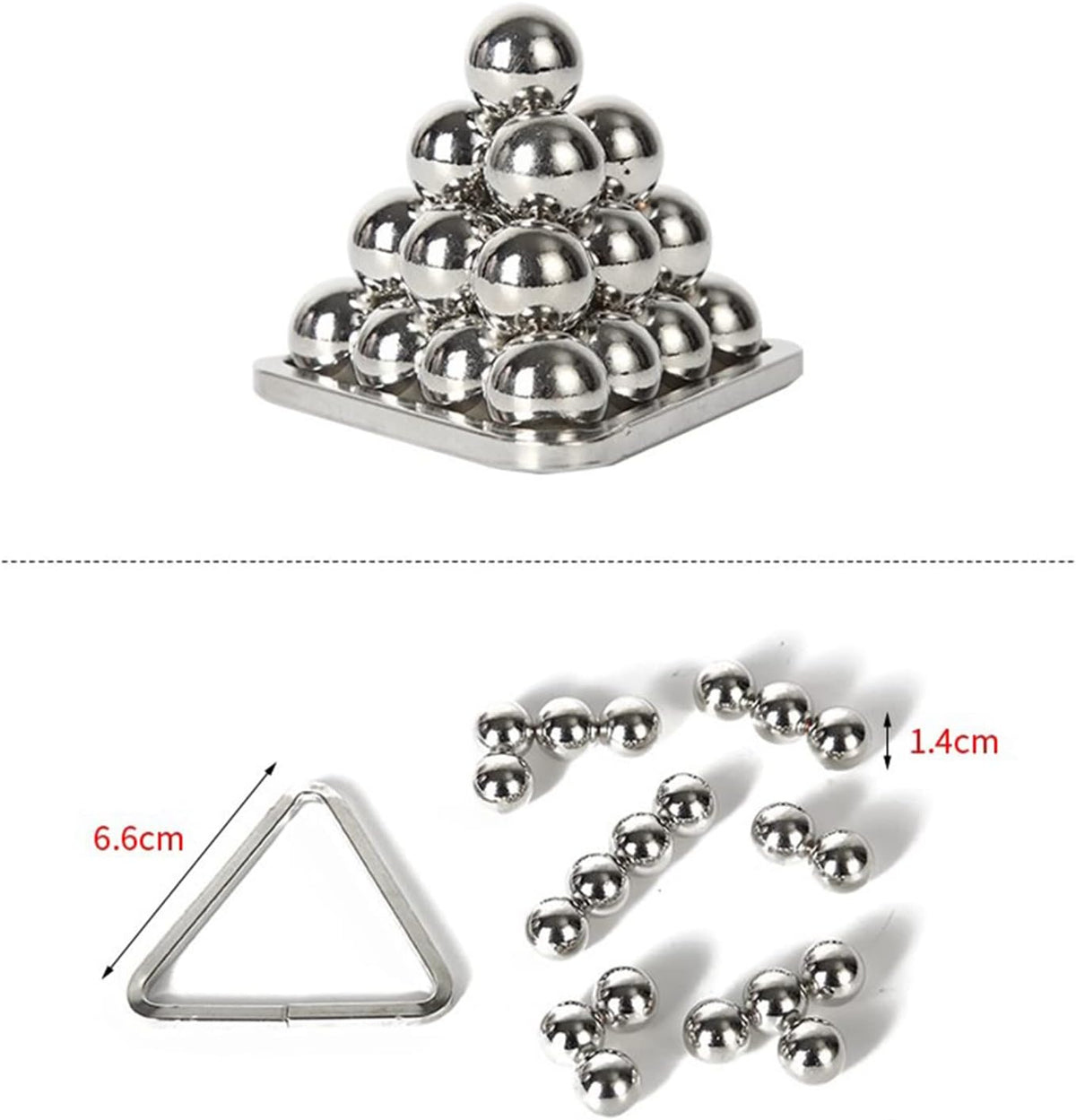 28 pcs IQ Test Puzzle Metal Wire Puzzles Mind Game Educational Toys High Difficulty Brain Teaser