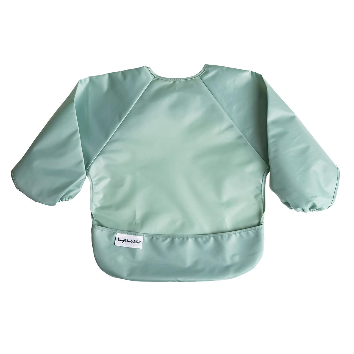 Tiny Twinkle Mess Proof Baby Bib,Waterproof Smock Baby Bib for Eating,Machine Washable Long Sleeve