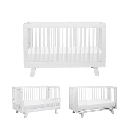 Babyletto Hudson 3-in-1 Convertible Baby Crib with Toddler Bed & Daybed Conversion - Easy to