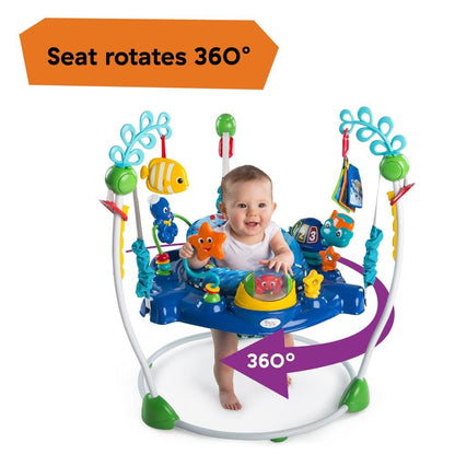 Baby Einstein Neptune's Ocean Discovery Activity Baby Jumper Activity Center, Ages 6 Months +, Max