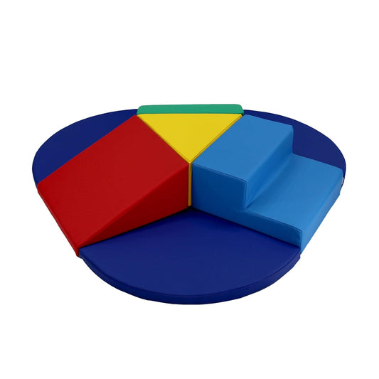 Factory Direct Partners 13800-AS SoftScape Toddler Playtime Junction 360 Climber Plus Side Pads