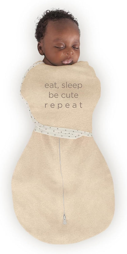 SwaddleDesigns 6-Way Omni Swaddle Sack Arms Up Swaddle for Newborn, More Options to Calm Startle