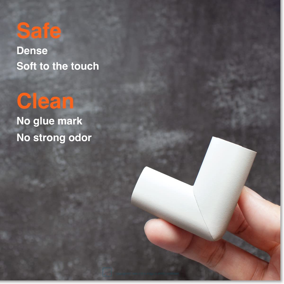 Roving Cove Slim-Fit Corner Edge Protector for Baby Proofing (Small 15ft Edge 4 Corners), Furniture