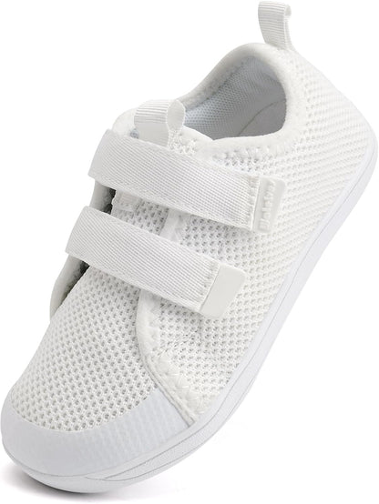 WateLves Toddler Little Kids Wide Barefoot Shoes The First Walking Shoes Girls Boys Breathable Zero