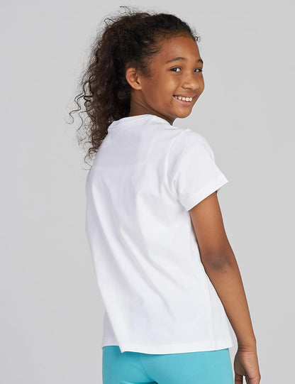 LAPASA Kids T-Shirts Short Sleeve (4 Pack) 100% Cotton Plain Top Tees Boy & Girl Unisex Toddler