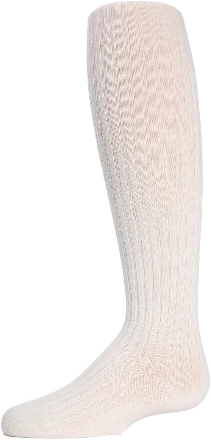 MeMoi Ribbed Cotton Girls Sweater Tights | Kids Tights