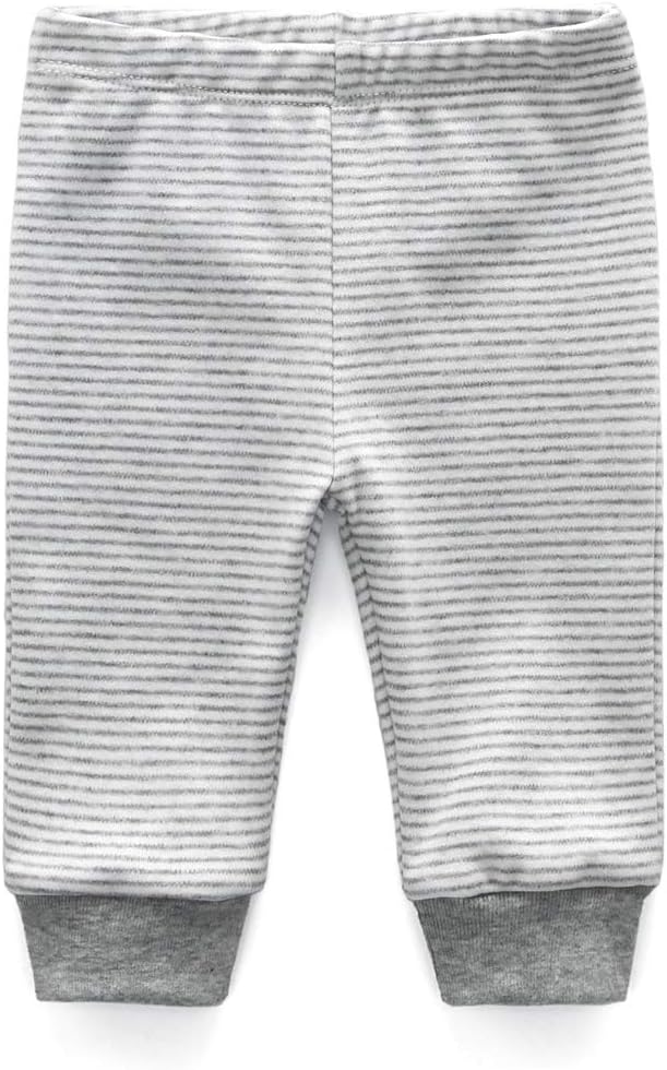 Unisex Newborn Baby Cotton 4-Pack Pants Embroidery Pringting Casual Leggings 0-24 Months for Boys
