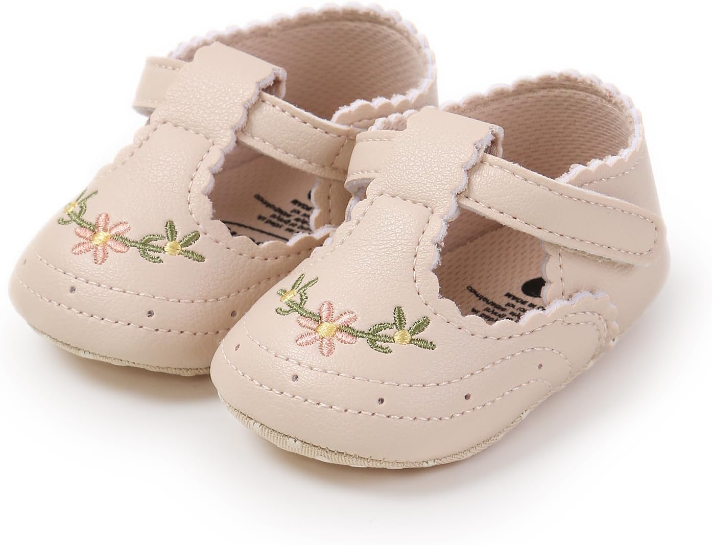 Baby Shoes Mary Jane Flats Non Slip Soft Sole Infant Toddler Sneakers First Walkers Party Christmas