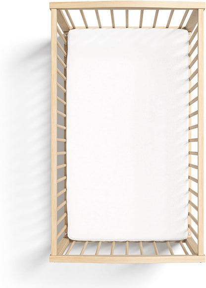 Organic All in One Crib Sheet and Mattress Protector - Waterproof Protectors - Reusable Washable