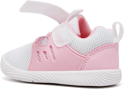 MORENDL Toddler Sneakers Baby Boys & Girls Barefoot Shoes Lightweight Breathable Walking Running