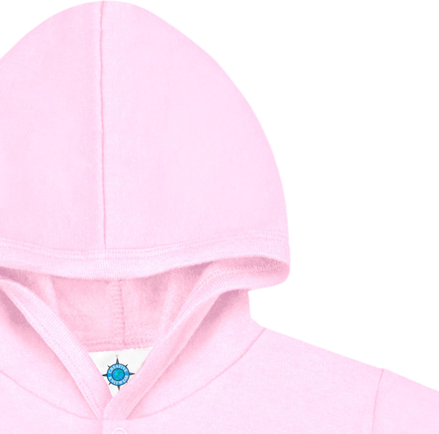 Creative Knitwear College Baby Snap Hooded Jacket - Team Logo, Multiple Colors, for Boys & Girls