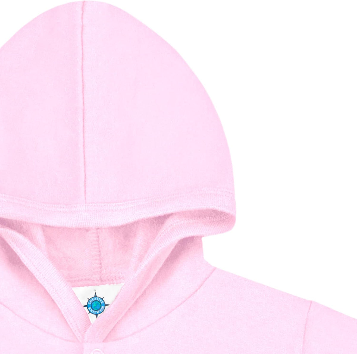 Creative Knitwear College Baby Snap Hooded Jacket - Team Logo, Multiple Colors, for Boys & Girls