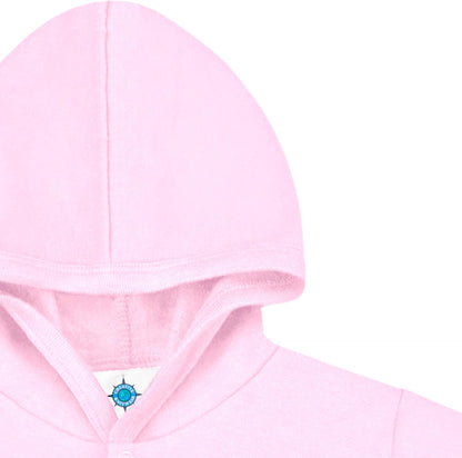 Creative Knitwear College Baby Snap Hooded Jacket - Team Logo, Multiple Colors, for Boys & Girls