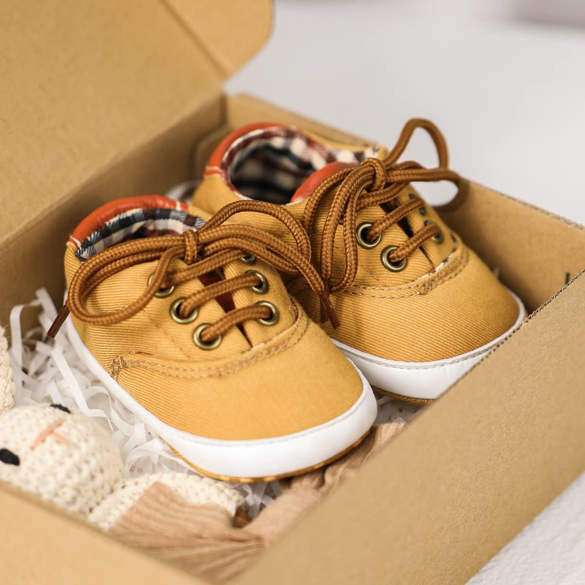 Morbido Infant Baby Boys Girls Canvas Sneaker Toddler Slip On Anti Skid Newborn First Walkers Candy