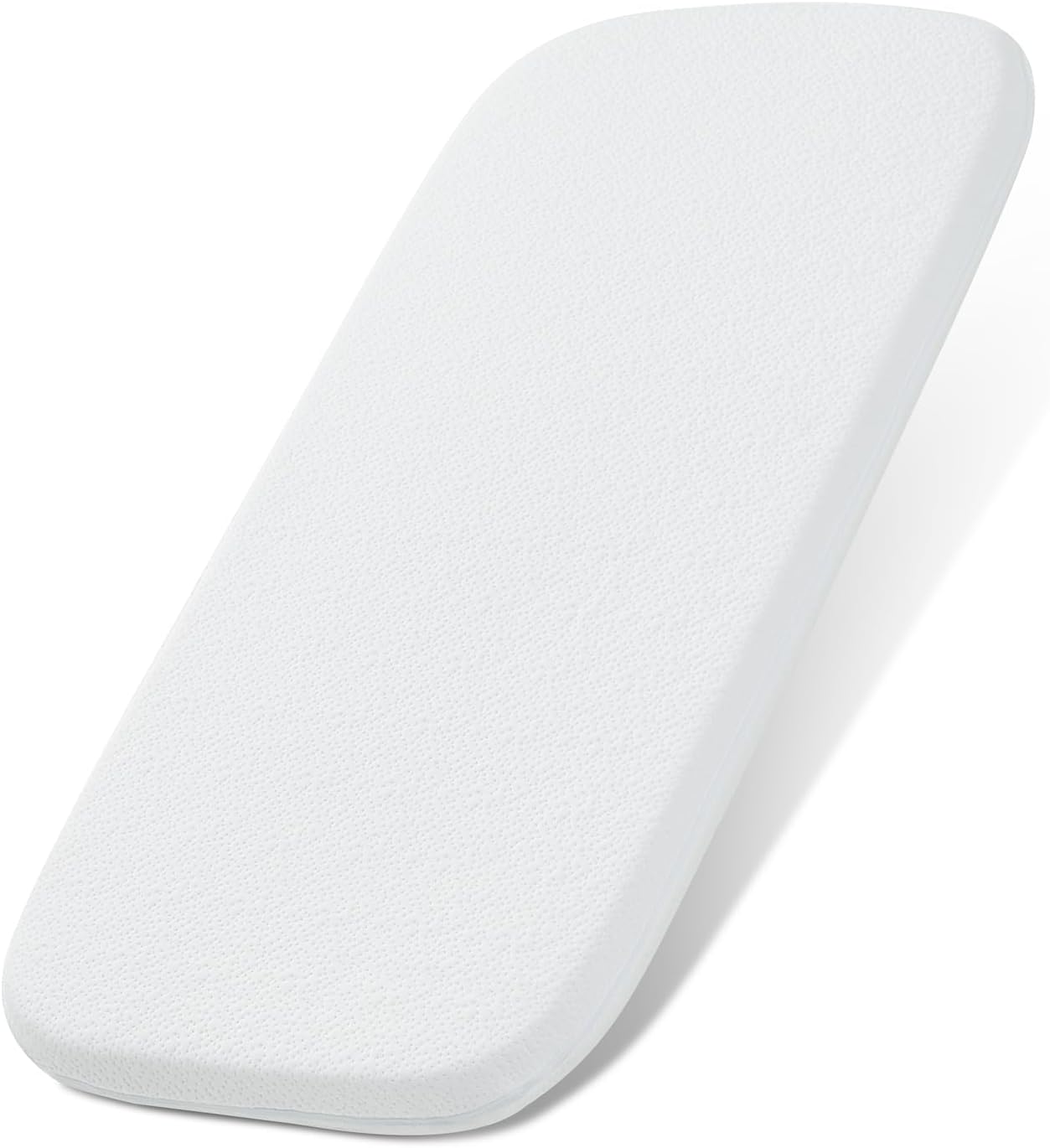 NeoBorn Baby Bassinet Mattress Pad, 32" x 18" Dual Sided Comfort Gel Memory Foam Mattress with