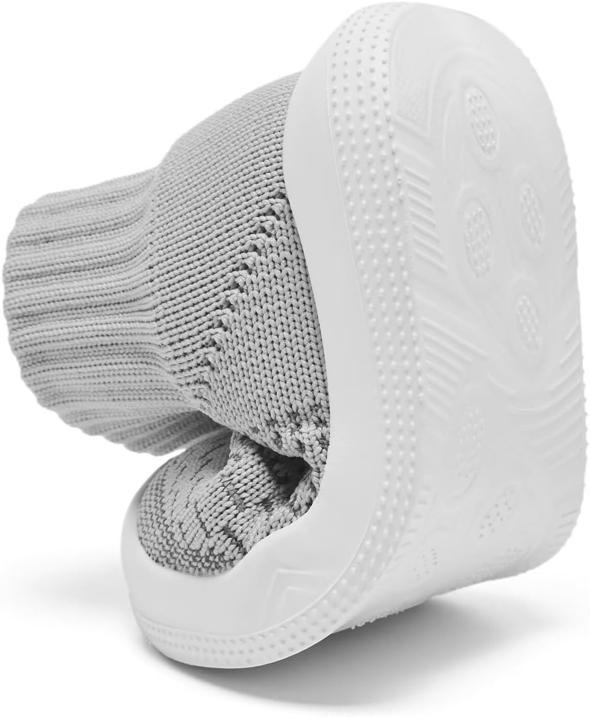 Eashi Baby Boy Girl Non-Skid Indoor Infant Walking Shoes Breathable Warm Elastic Sock Shoes with