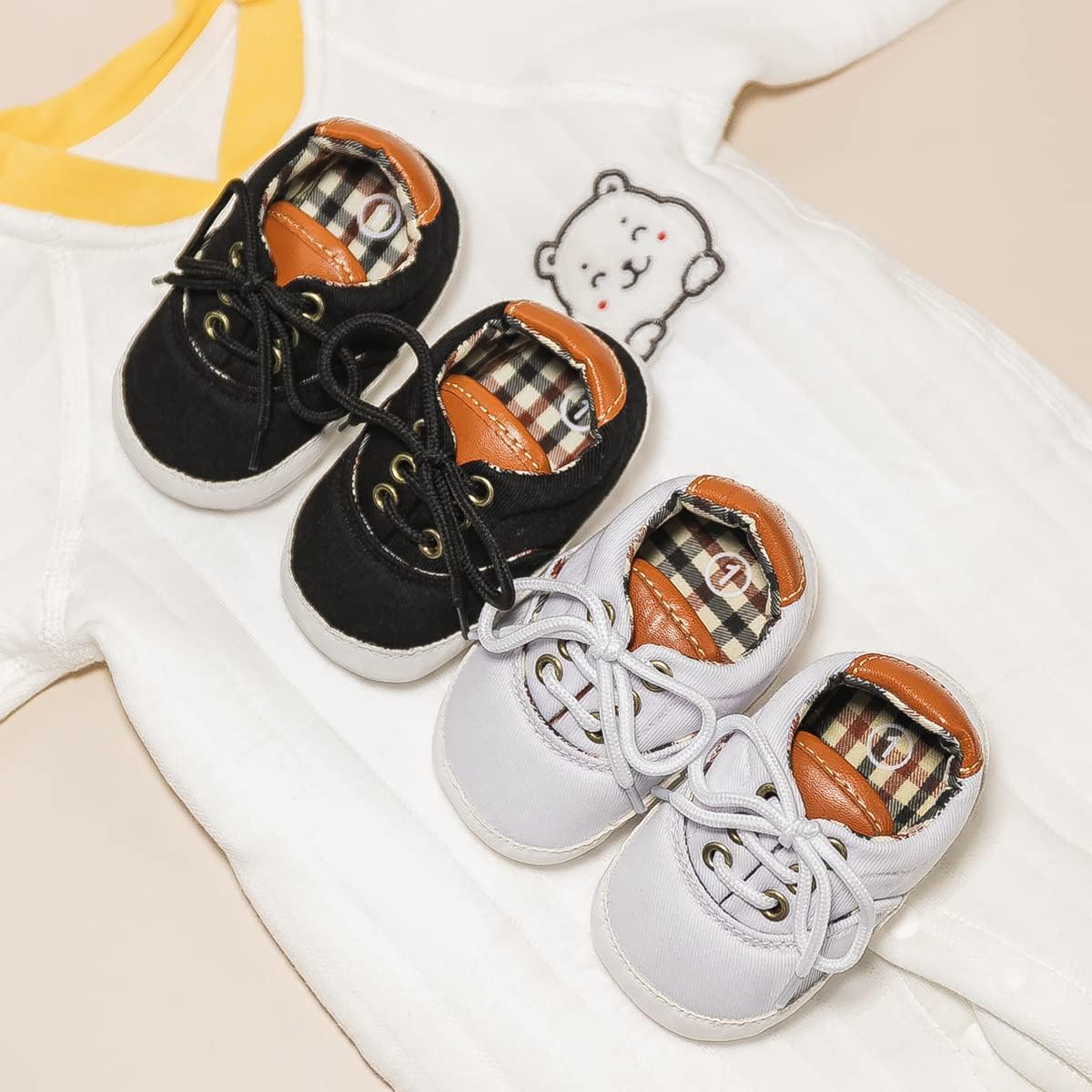 Morbido Infant Baby Boys Girls Canvas Sneaker Toddler Slip On Anti Skid Newborn First Walkers Candy