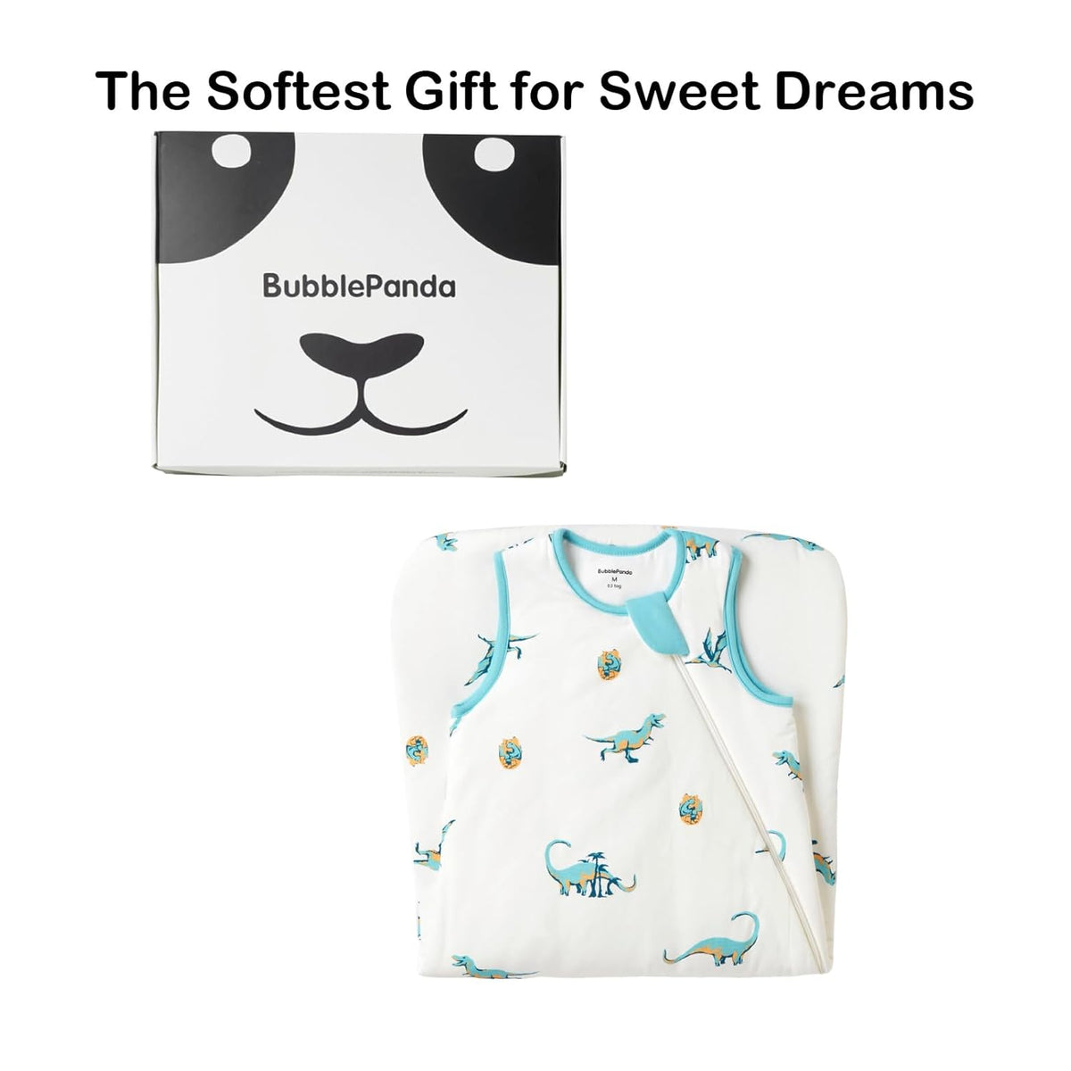 BubblePanda Rayon Made from Bamboo Sleep Sack 18-24 Months 0.5 Tog Soft Lightweight Toddler Sleep