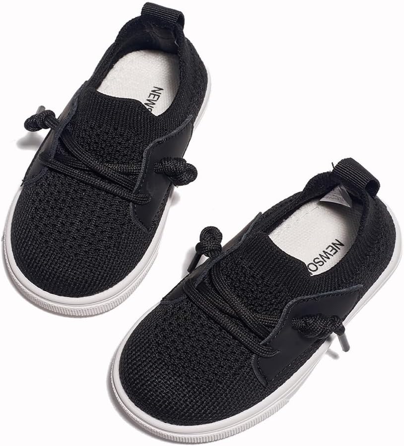 Newsonet Baby Shoes Boys Girls First Walking Breathable Non Slip Walker Sneakers Soft Sole 6 9 12