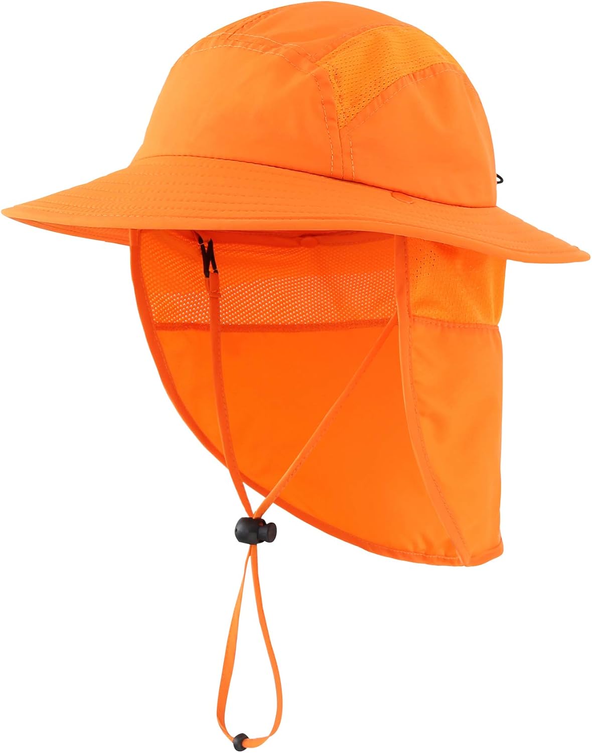 Home Prefer UPF 50+ Boys Sun Hat with Neck Flap Wide Brim Summer Beach Bucket Hat for Boys Girls
