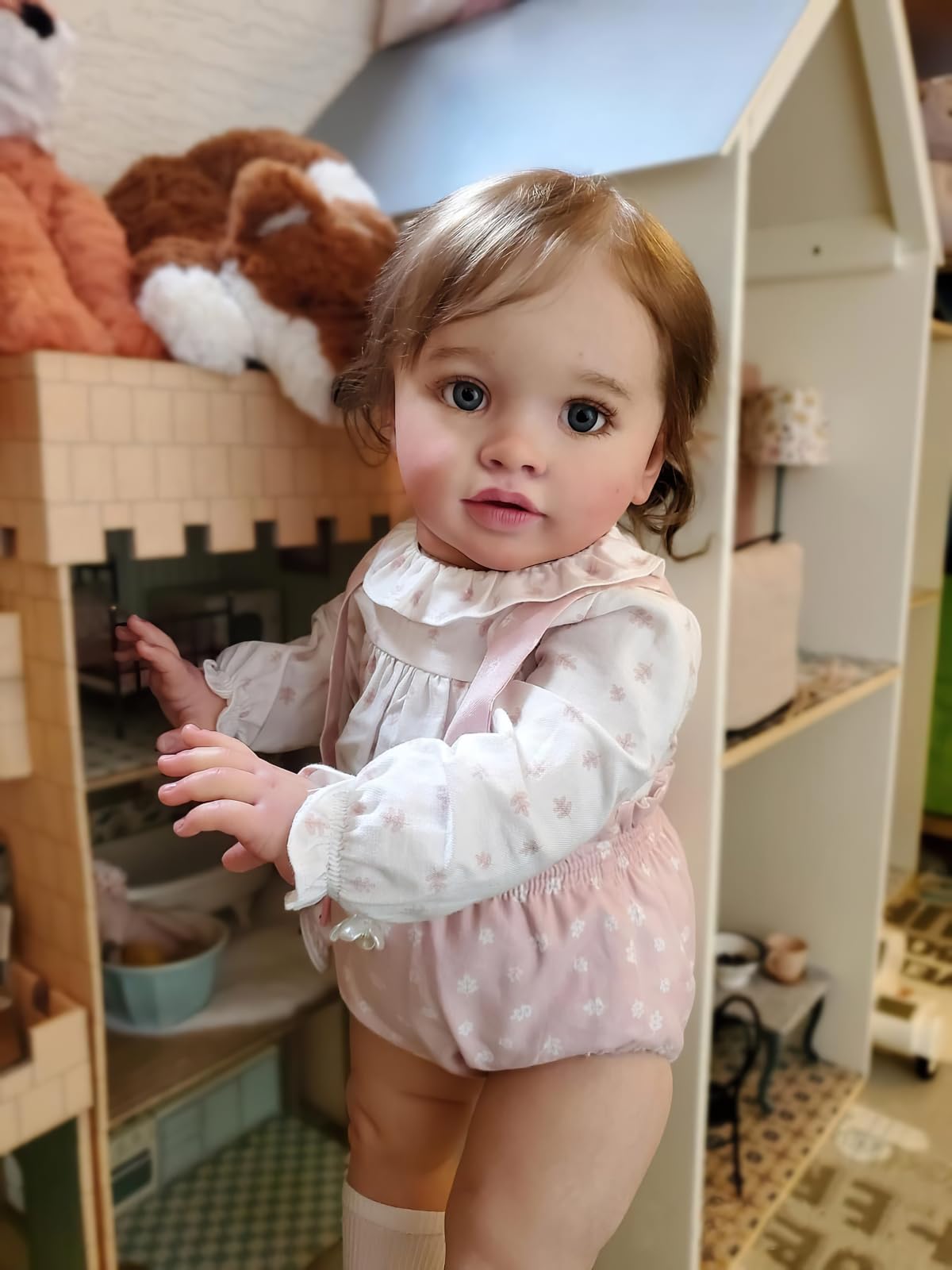 TERABITHIA 26Inches Soft Cuddly Body Realistic Reborn Toddler Dolls Lifelike Newborn Baby