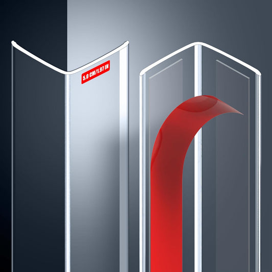 MONOID Wall Corner Protector, 2 PCS Furniture Edge Protection, PC Anti-Bump Guards Avoid Scratching