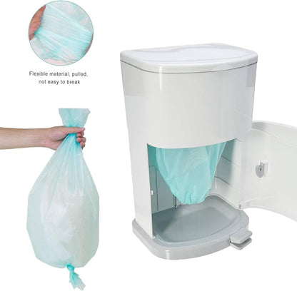 Adult Diaper Liner Refills, Compatible with Janibell Akord 280 Slim Model Pail, Odor-Seal