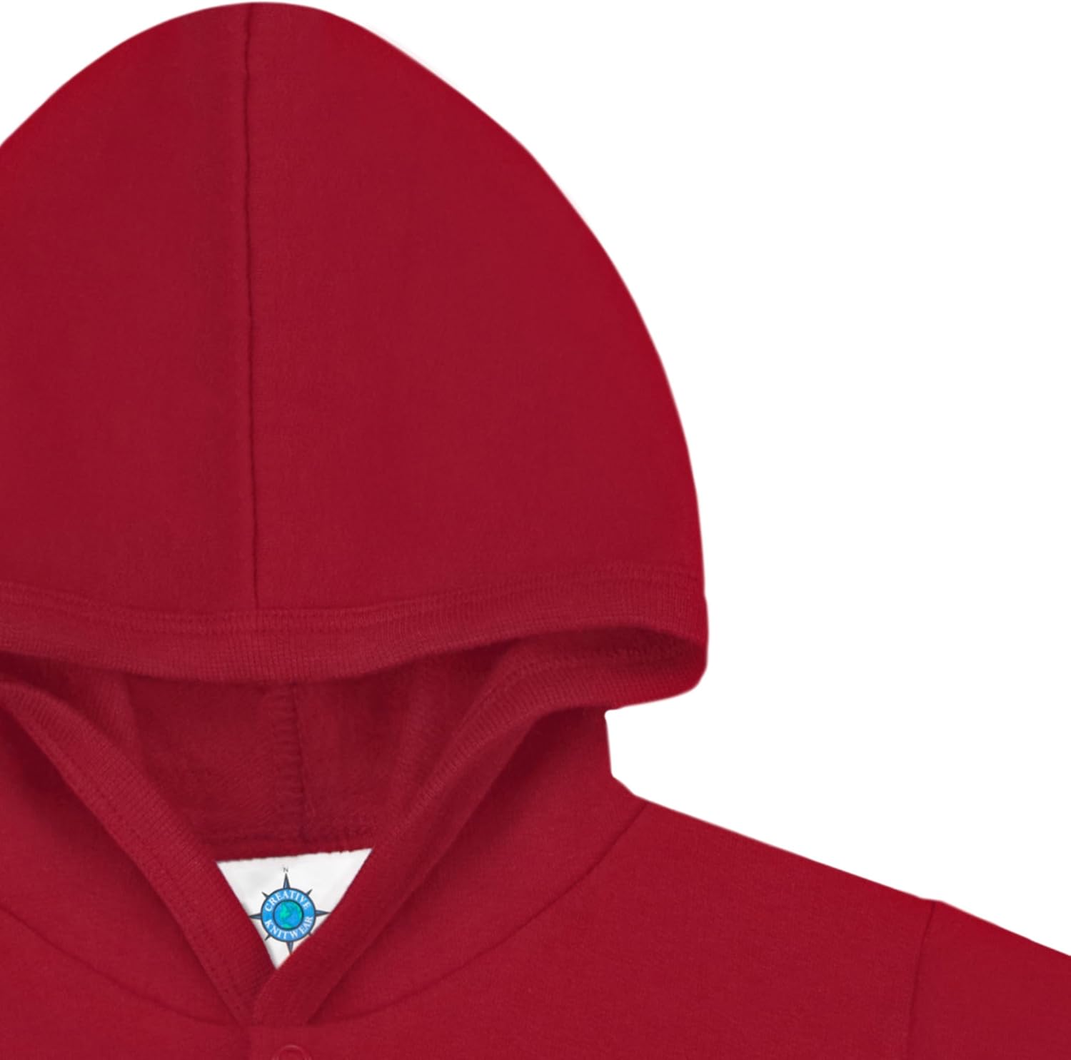 Creative Knitwear College Baby Snap Hooded Jacket - Team Logo, Multiple Colors, for Boys & Girls