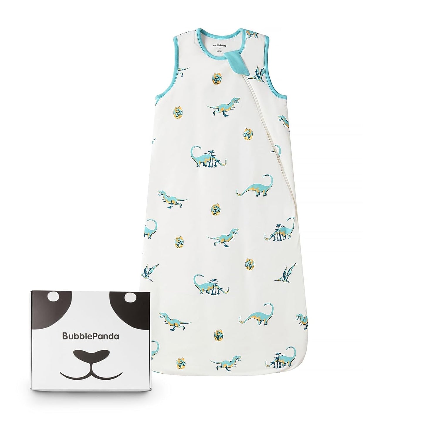 BubblePanda Rayon Made from Bamboo Sleep Sack 6-12 Months 0.5 Tog Soft Lightweight Toddler Sleep