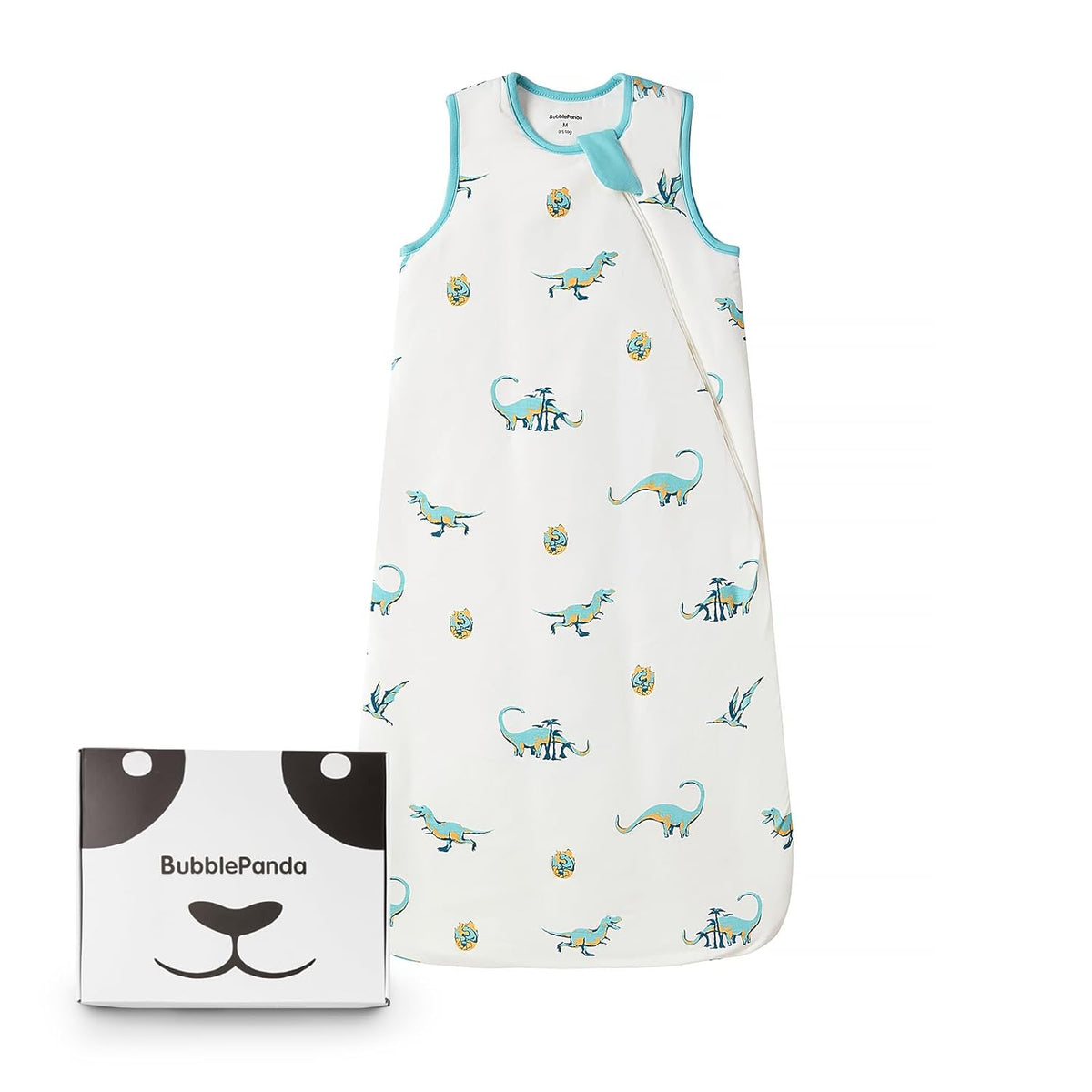BubblePanda Rayon Made from Bamboo Sleep Sack 12-18 Months 0.5 Tog Soft Lightweight Toddler Sleep