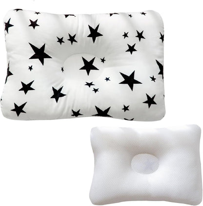 Unisex Pillow 13x9x2, Hypoallergenic Airmesh Breathable Cool 100% Cotton, Control Sweat, Ideal for