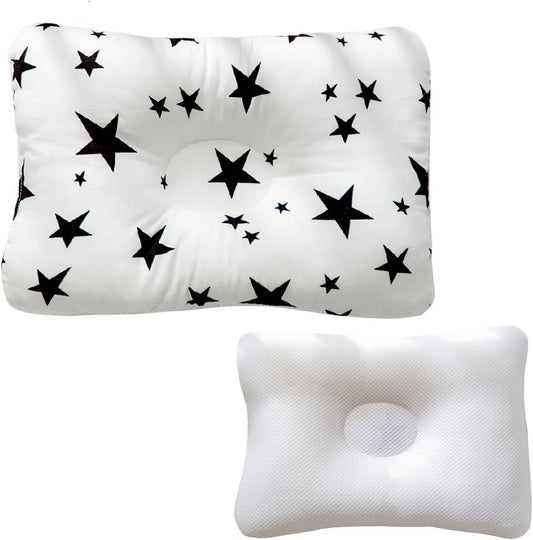 Unisex Pillow 13x9x2, Hypoallergenic Airmesh Breathable Cool 100% Cotton, Control Sweat, Ideal for