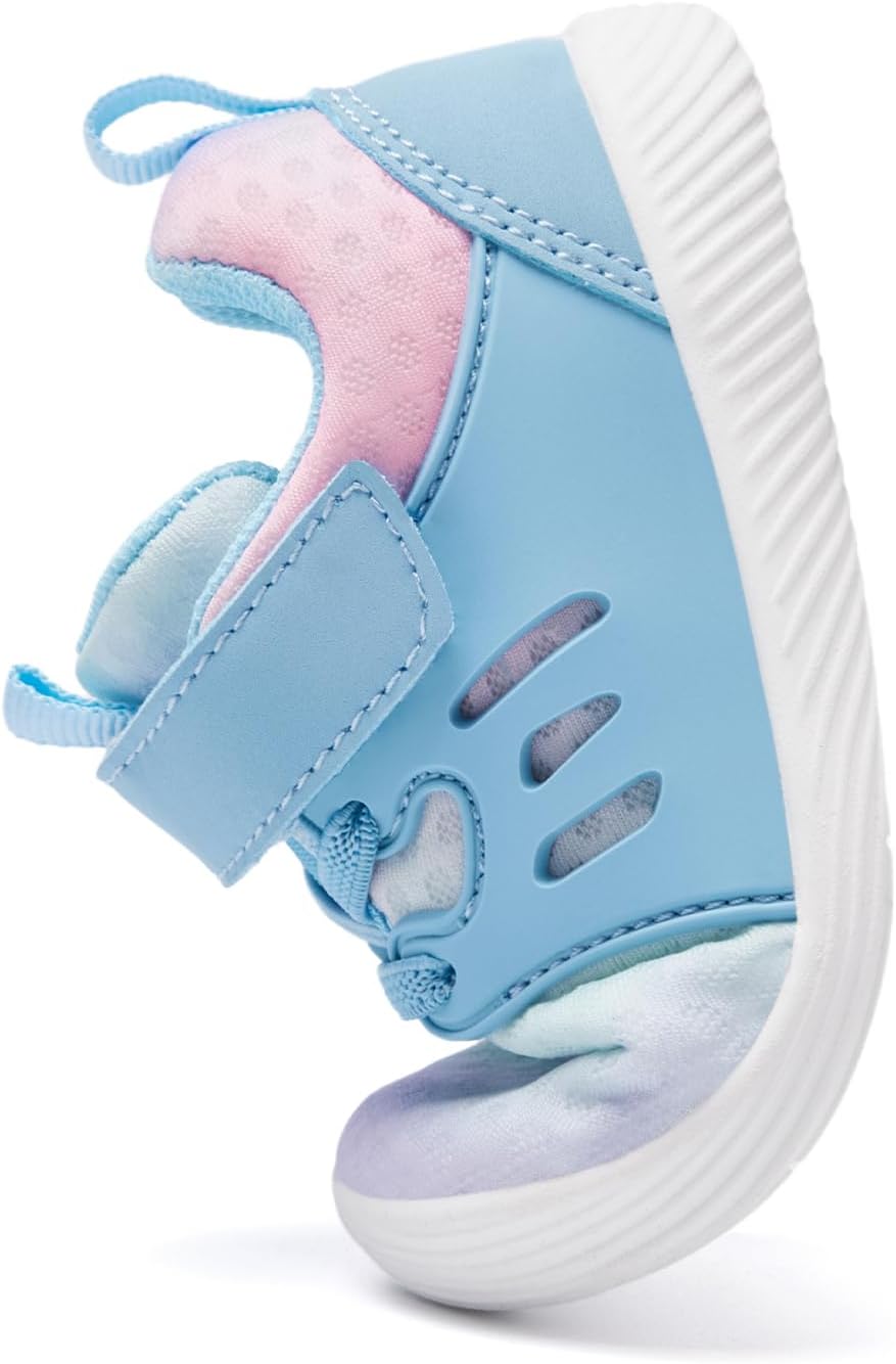 MORENDL Toddler Sneakers Baby Boys & Girls Barefoot Shoes Lightweight Breathable Walking Running