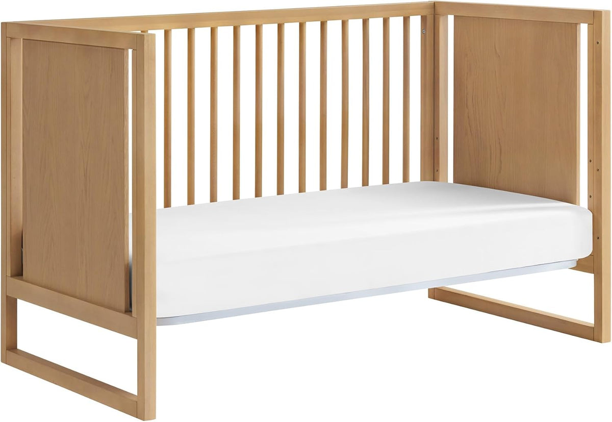 Nurture& The Crib - Baby, Toddler Convertible Crib | Sustainable Non-Toxic Materials | 3 Adjustable