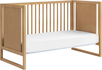 Nurture& The Crib - Baby, Toddler Convertible Crib | Sustainable Non-Toxic Materials | 3 Adjustable