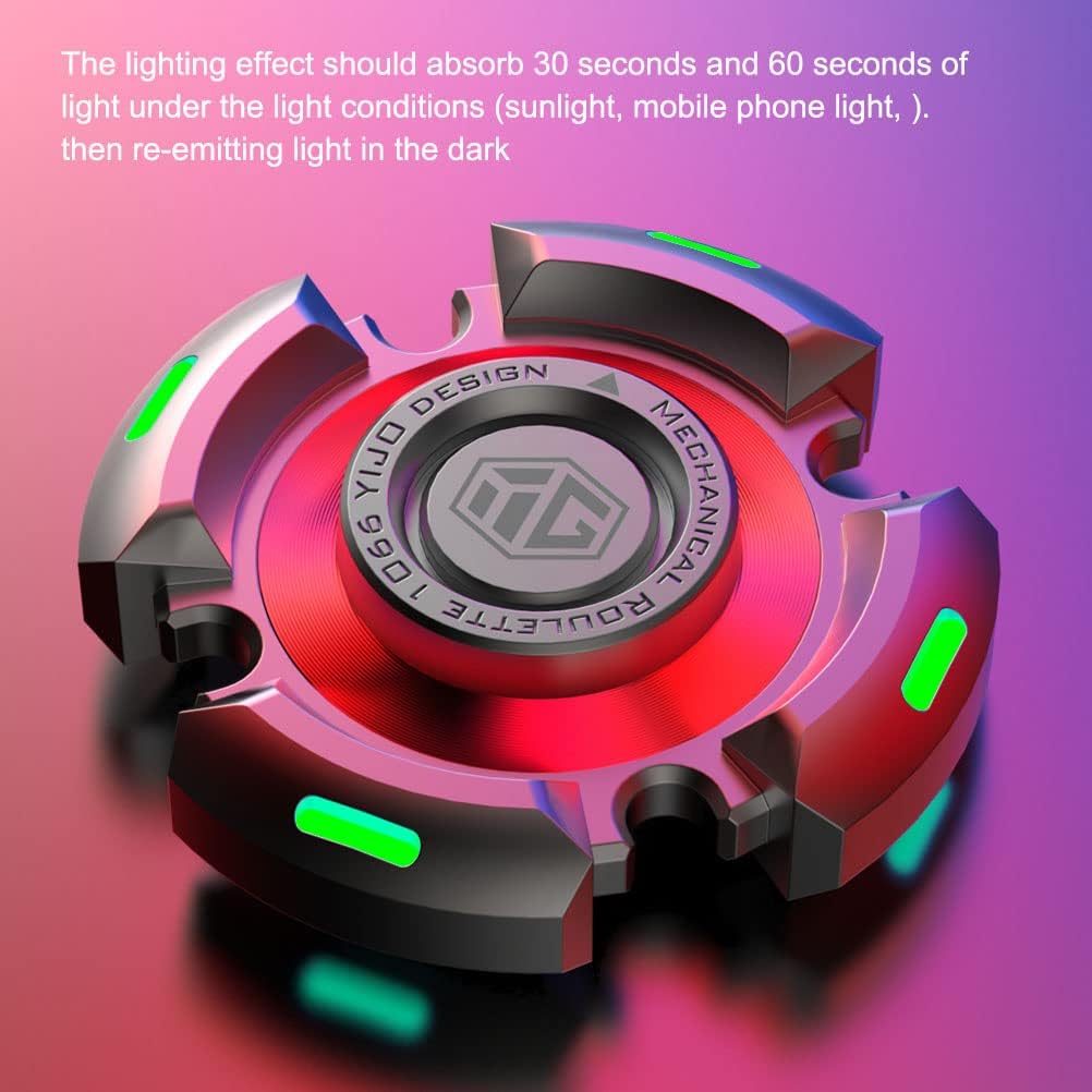 Fidget Spinners for Adults and Kids, Stress Anxiety ADHD Relief Figets Toy, Metal Finger Hand