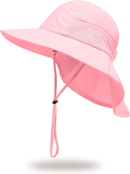 Baby Sun Hat with Neck Flap for Sun Protection Toddler Beach Hat UPF 50+ Outdoors 0-6 Years Boys