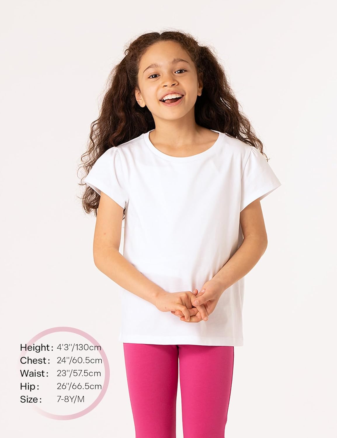 LAPASA Kids T-Shirts Short Sleeve (4 Pack) 100% Cotton Plain Top Tees Boy & Girl Unisex Toddler