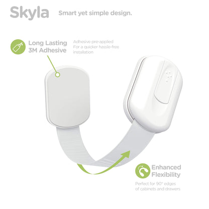 Baby Proofing Child Safety Locks (16 Pack) by Skyla Homes - The Safest, Quickest and Easiest 3M